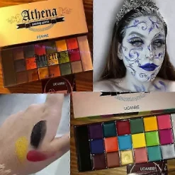 2025 20 farver ansigts- og kropsmaling olie sikker børn flash tatovering maleri ansigter oliefarvesæt til drenge piger voksne Halloween ferie daglig kunst makeup fancy | Fyndiq