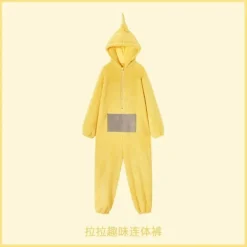 2024 - Voksen Teletubbies kostume Rolig TinkyWinkyOnesiesPoLalaDipsy Cosplay Pyjamas Pyjamas Halloween Jul Pyjamas Jumpsuit D