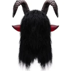(1) Antilope Maske Latex Horror Maske - Mardi Gras - Karneval - Halloween - Voksne - One Size