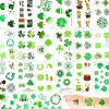 20 ark St. Patricks Day Tatoveringer Klistermærker, Kløver Midlertidig Tatovering Klistermærke Heldige Shamrock