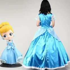 2020 Askepot cosplay voksen Blå Askepot pige bryllup voksen brugerdefineret fest Halloween Karneval Cosplay kostume M,CJY M en-US