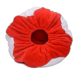 19*30 cm Tudsehat Grøn og Rød Hot Tegneserie Cosplay Hat Sød Blød Fyldt Bomuldshat til Venner Gave