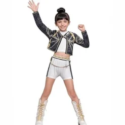2025 Demon Hunter K-Pop Kostume | Halloween Kostume til Kvinder og Børn Cosplay - Perfekt Zoe 2-delt sæt 130cm Zoe 2-delt sæt Zoe 2-piece set 130cm