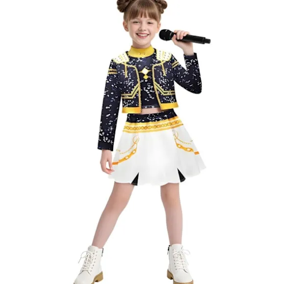2025 Demon Hunter K-Pop Kostume | Halloween Outfit Kvinder Børn Cosplay 120 cm 120 No. 5 3-piece set