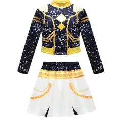 2025 Demon Hunter K-Pop Kostume | Halloween Outfit Kvinder Børn Cosplay Nr. 9 2-delt sæt-XS8- Nr. 9 2-delt sæt No. 9 2-piece set