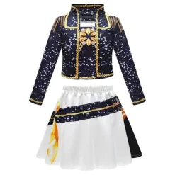 2025 Demon Hunter K-Pop Kostume | Halloween Outfit Kvinder Børn Cosplay No. 4 3-delt sæt_tfrf No. 4 3-piece set 150cm