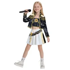 2025 Demon Hunter K-Pop Kostume | Halloween Outfit Kvinder Børn Cosplay Ankelkæde Ankelring{AZC} Ankle Ring 130cm