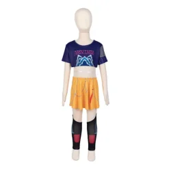 2025 Demon Hunter K-Pop Kostume | Halloween Outfit Kvinder Børn Cosplay Ankelring Ankle Ring 160cm