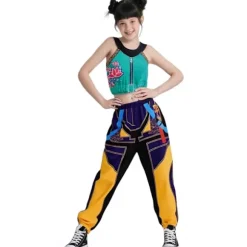 2025 Demon Hunter K-Pop Kostume | Halloween Outfit Kvinder Børn Cosplay Ankelring Ankel Ring Ankle Ring 160cm