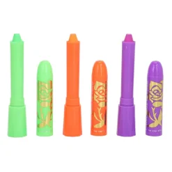6 farve ansigtsmakeup-farveblyanter med stærk vedhæftning, vaskbare 30g ansigtsmaling-farveblyanter til jul, Halloween-fester og Cosplay