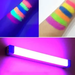 6 farve ansigtsmakeup-farveblyanter med stærk vedhæftning, vaskbare 30g ansigtsmaling-farveblyanter til jul, Halloween-fester og Cosplay