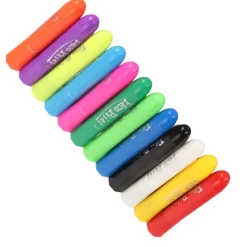 12 farver Ansigtsmaling Pen Børn DIY Ansigtsmaling Farveblyanter Vaskbare Midlertidige Kropsmaling Sticks til Jul Halloween Fest