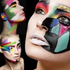 12 Farver Makeup Fedt Farve Kropsmaling Olie Maling Halloween Fest Fødselsdag Diy Ansigtsmakeup Graffiti Farve