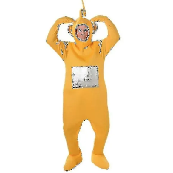 4 Farver Teletubbies Roll Voksen Sjov Kostume W-Perfekt Gul yellow m