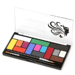 15 farver vandbaseret makeup-palet professionel kropsmaling makeup-palet til Halloween