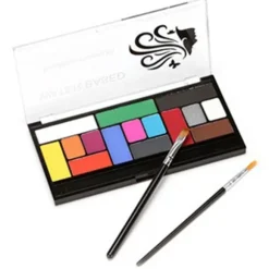 15 farver vandbaseret makeup-palet professionel kropsmaling makeup-palet til Halloween