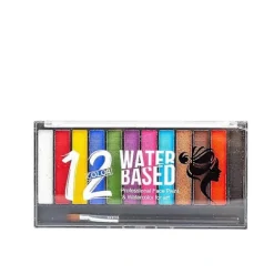 12 Farver Verdensmesterskab Halloween Makeup Ansigtsmaling Jule Ansigtsmaling
