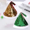 2 Julehatte Dobbeltsidede Sequins Hatte Julepynt