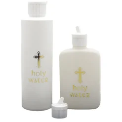 250/60/100 ml helligt vandsflaske kryds plastbeholder Christ C B