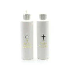 250/60/100 ml helligt vandsflaske kryds plastbeholder Christ C B
