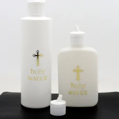 250/60/100 ml helligt vandsflaske kryds plastbeholder Christ C B
