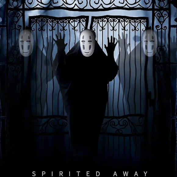 2023 No Face Kaonashi Kostume, Spirited Away Cosplay Outfit Til Mænd, Japansk Anime Rolleleg Fancy Dress Up Til Halloween Fest -a S