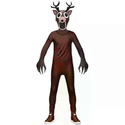99 nætter i det kompatible med Deer Costume Boys Deer Monster Horror Game Outfit Costume 130