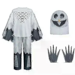 2025 99-Nætters Hjorteugle Cosplay Kostume Halloween Dyre Top Bukser Maske Handskesæt-lingling} 120
