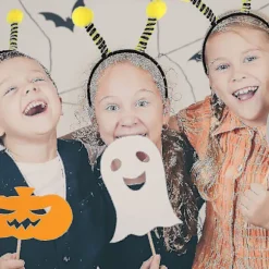 8 Pak Bi-Hårbånd Bi-Hårbånd Bi-Antenne Hårbånd Tentakel Hårbånd, Halloween Party Pynt H-yuhao