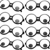 8 par Googly Eyes briller sjove øjne briller kæmpe Googly Eyes