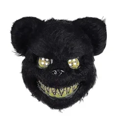 1 par skræmmende blodige bjørnemasker til Halloween-fest