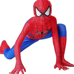3-12 år Børn Spider-man Cosplay Kostume zy 3-4 år 9-11 år 9-11 Years