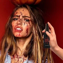2025 Realistisk Kunstigt Blodsæt 3-i-1 Sæt Til Special Effects Makeup Halloween Cosplay Tøj Udklædning