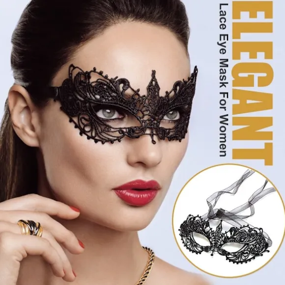 2025 Seneste Model Maskebal Maske til Kvinder Venetiansk Blonde Øjenmaske Til Festbal Prom Kostume Mardi Gras Festartikler