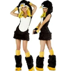 2025 Sexet Jule Dame Kostume Cosplay Stor Hale Ulv Cosplay Party Pige Fristelse Julemand Todelt Kostume-Perfekt_max Frog