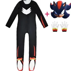2023 Sonic Børneferie Fest Rolle Cosplay Udklædning Heldragt 194 140cm