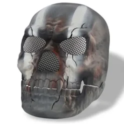 1 sæt Halloween rollespil, kranie maske, Call of Duty stil, festmaske rekvisit, horror kranie maske