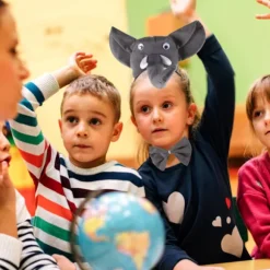 5 sæt nye elefantpandebånd og halesæt dyreørehårbånd til drenge og piger
