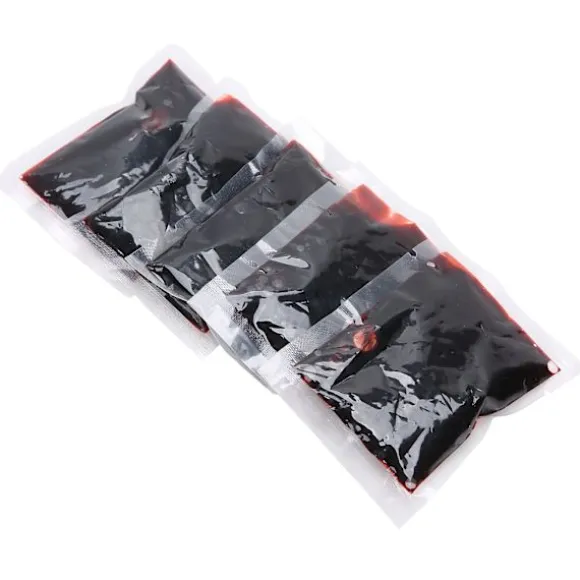 5 stk. 20 ml Halloween Blodpose Kostumefest Falsk Blod Cosplay Rekvisitter Festdekoration