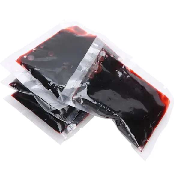 5 stk. 20 ml Halloween Blodpose Kostumefest Falsk Blod Cosplay Rekvisitter Festdekoration