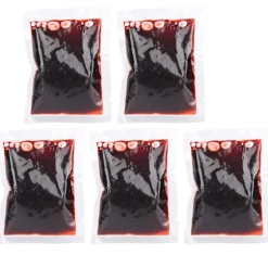 5 stk. 20 ml Halloween Blodpose Kostumefest Falsk Blod Cosplay Rekvisitter Festdekoration
