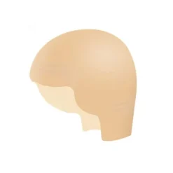 1 stk Bald Cap til Makeup STOR STOR Large Large Large