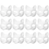 12 stk. Blank Maske Katte Masker Kostume Cosplay Maske Børnehave DIY Umalet Katte Maske