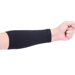2 Stk Fuld Underarm Tattoo Cover Up Band Kompressionsærmer Solbeskyttelse Mænd Kvinder Black