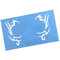 2-5 stk. Genanvendelige ansigtsmalingsstencils Kropsmalingsskabelon 4-lingling} 2 Pcs