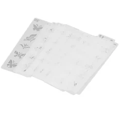 20 Stk. Genanvendelige DIY Ansigt- & Kropsmalings Stencils Sæt