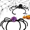 2 STK Halloween Dekoration Stort Edderkoppe Hovedbeklædning Sort Enke Hovedbeklædning Festival Hårtilbehør Cosplay, Plys Sjove Hårspænder til Kvinder Piger | Fyndiq