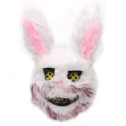 1 stk Halloween Evil Bloody Rabbit Mask Masquerade Hovedbeklædning Performance rekvisitter