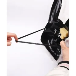 1 stk Halloween Evil Bloody Rabbit Mask Masquerade Hovedbeklædning Performance rekvisitter