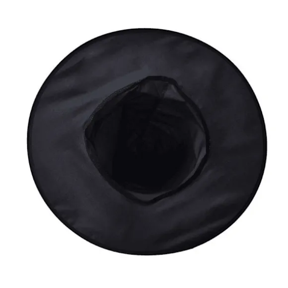 3 stk. Halloween Hat Sort Oxford Klæde Troldmand Hat Makeup Kostume Rekvisitter Heksehat Heksehat(L)